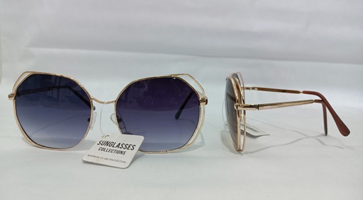 [Y1528GR] LENTES DE SOL METAL S/M