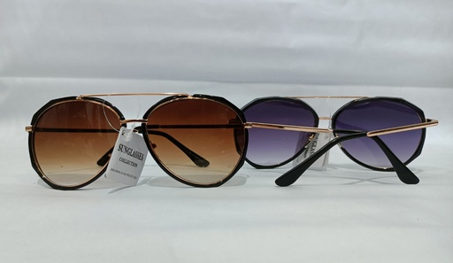 [Y1687GR] LENTES DE SOL METAL S/M